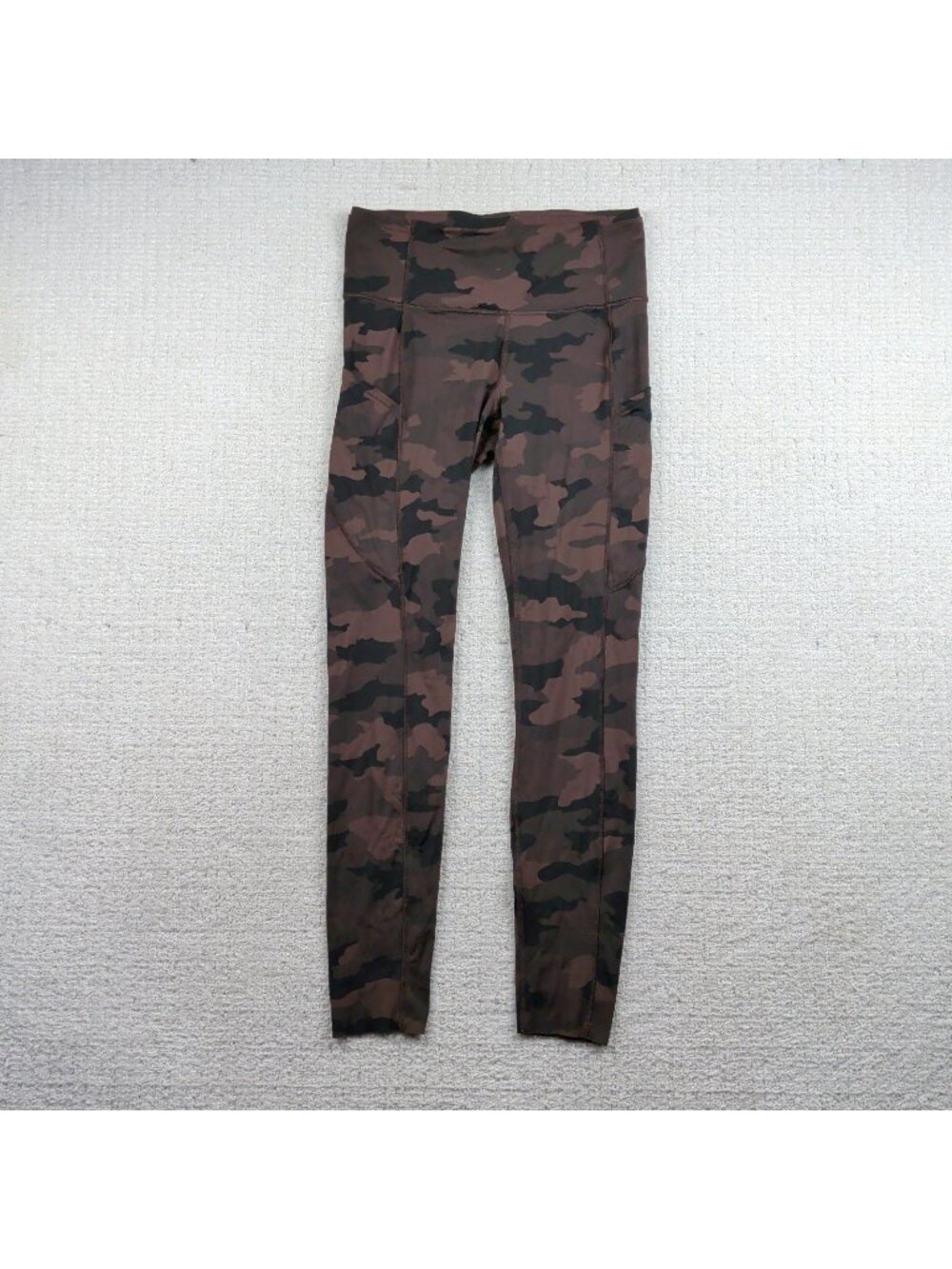 Lululemon Swift Speed High-Rise Leggings Camo Smokey Red Luxtreme 6 Read